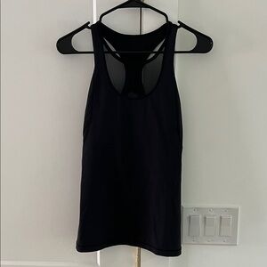 lululemon athletica Black Racerback Tank Top